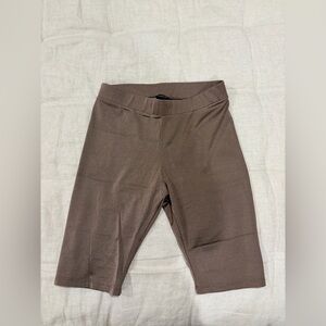 Zara Woman Brown Leggings